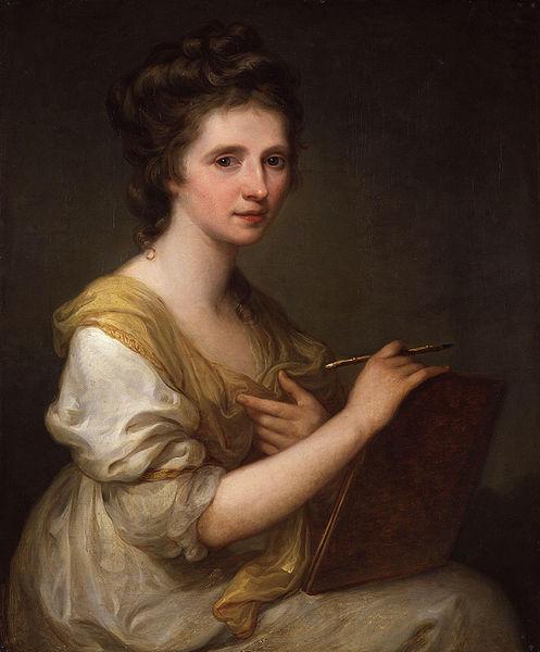 Angelica Kauffmann Self-portrait oil painting picture